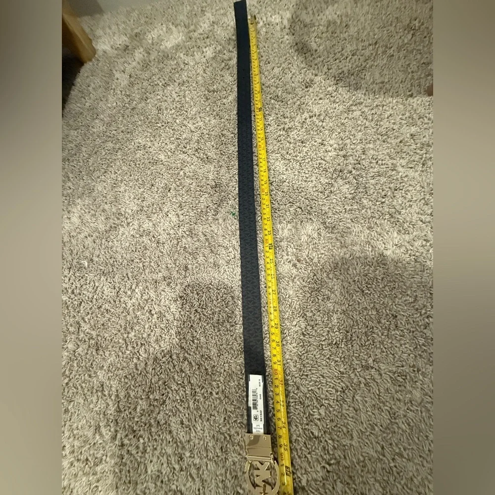 Michael Kors‎ Black and Gold Reversible Belt